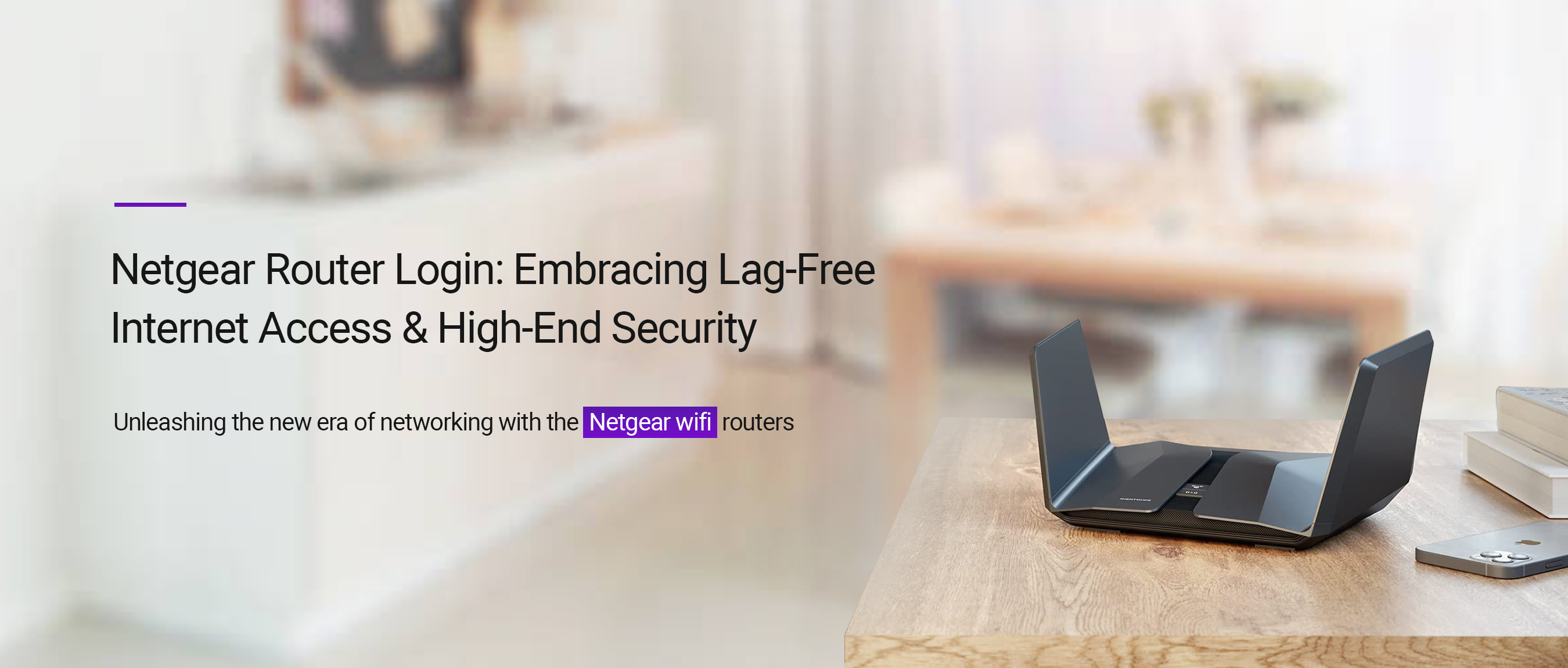 netgear router login page